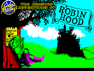 Legend title screen for ZX Spectrum